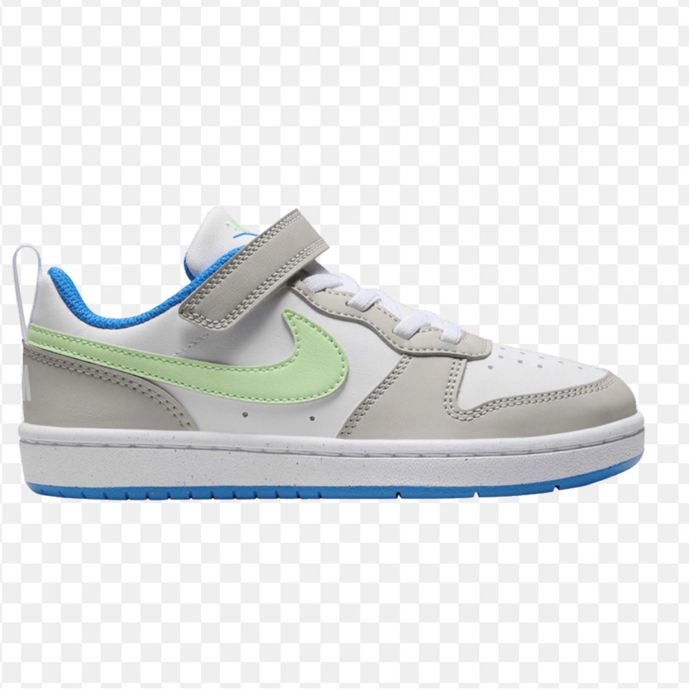 Nike Court Borough Low Recraft
Light Iron Ore White Photo Blue Vapor Green 10c